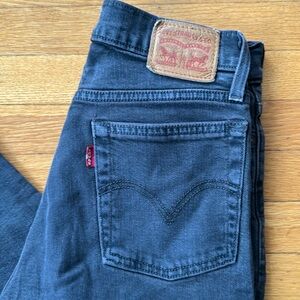 skinny straight Levi jeans